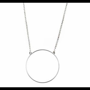 LELE SADOUGHI Silver Circle Neclace